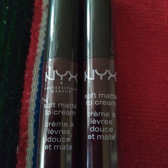 NYX 2 item LOT lippies soft matte lip cream Copenhagen - Picture 4 of 8